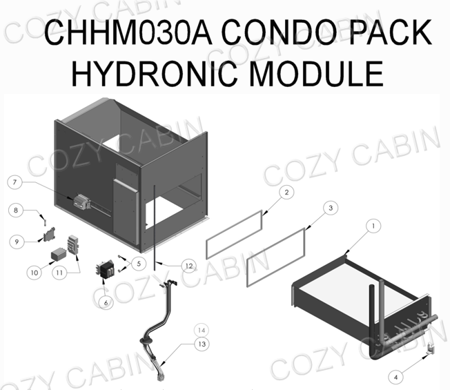 Condo Pack Hydronic Module (CHHM030A) #CHHM030A